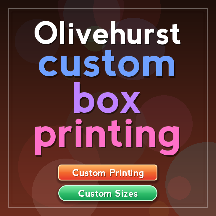 Olivehurst custom box printing