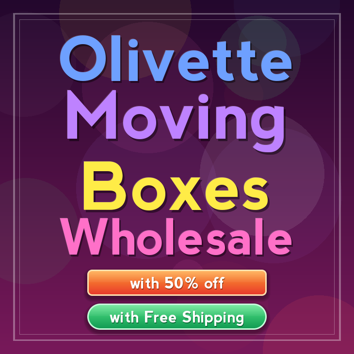 Olivette moving boxes