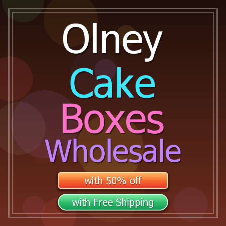 Olney cake boxes