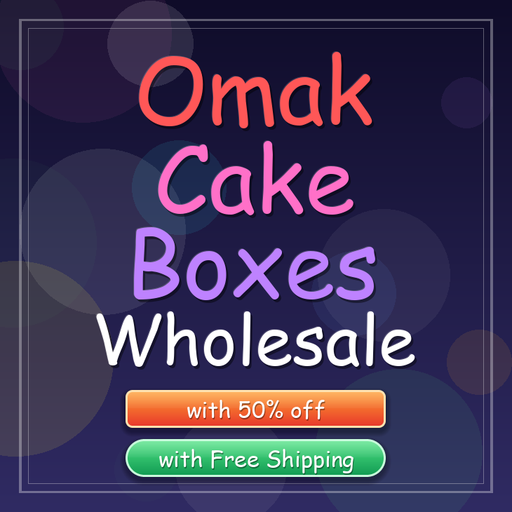 Omak cake boxes
