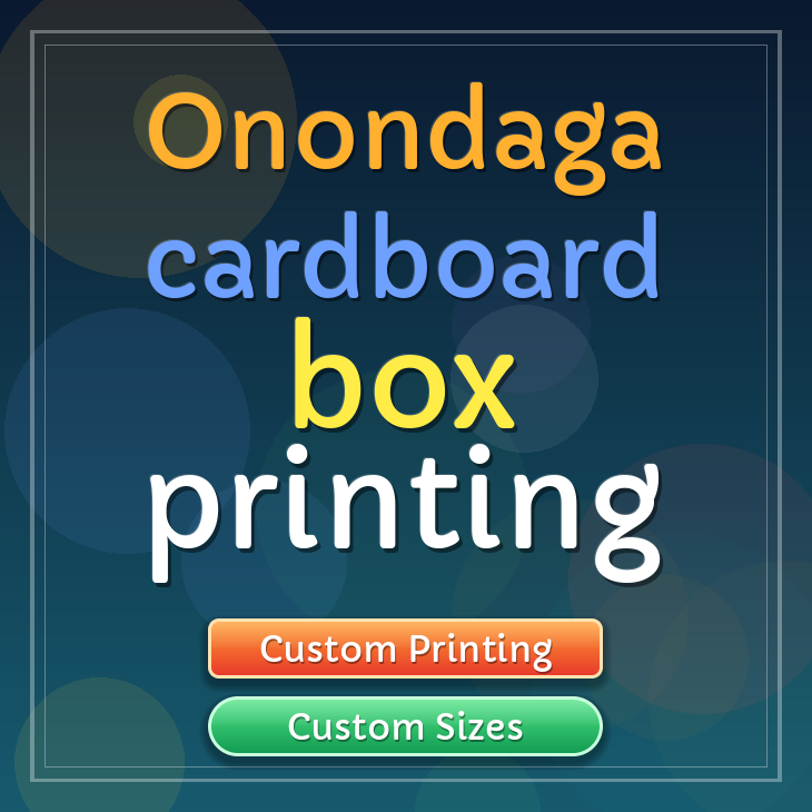 Onondaga cardboard box printing