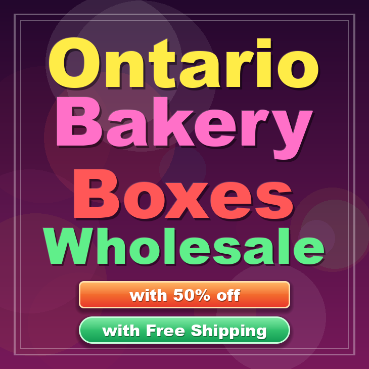 Ontario bakery boxes