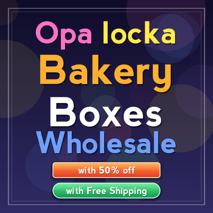 Opa Locka bakery boxes