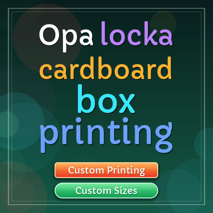Opa locka cardboard box printing