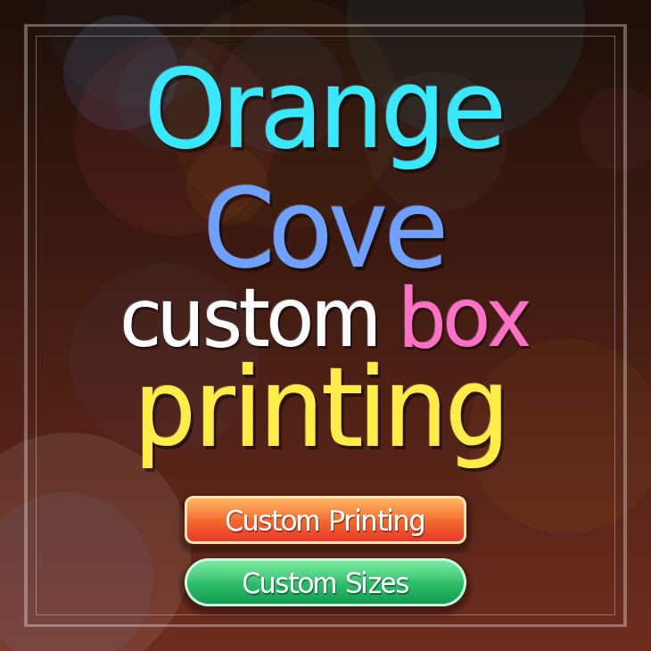 Orange Cove custom box printing