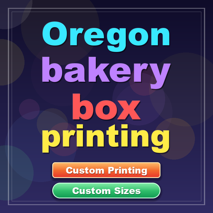 Oregon bakery box printing