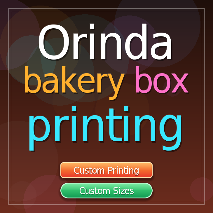 Orinda bakery box printing