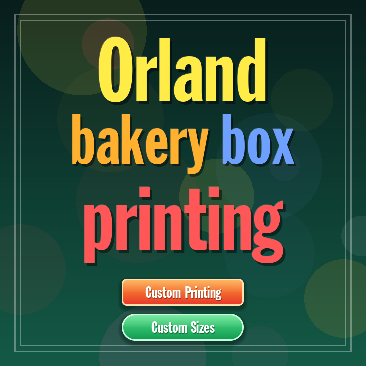 Orland bakery box printing