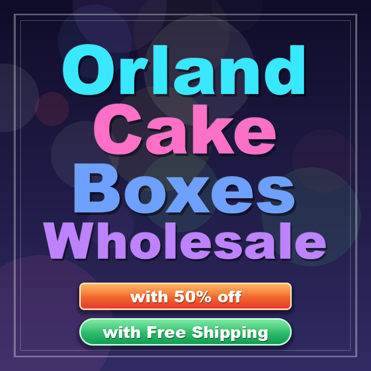 Orland cake boxes