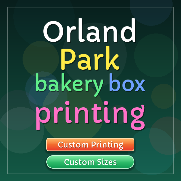 Orland Park bakery box printing