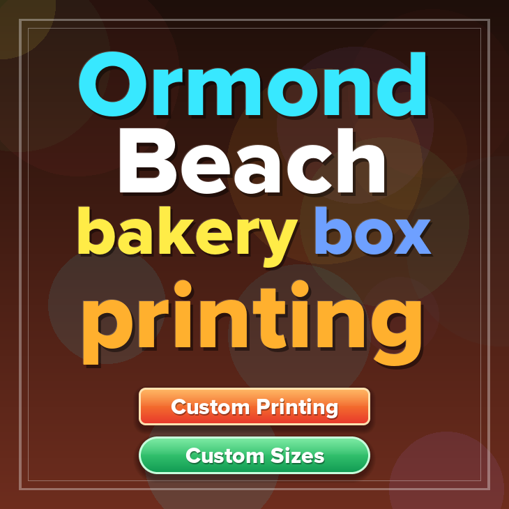 Ormond Beach bakery box printing