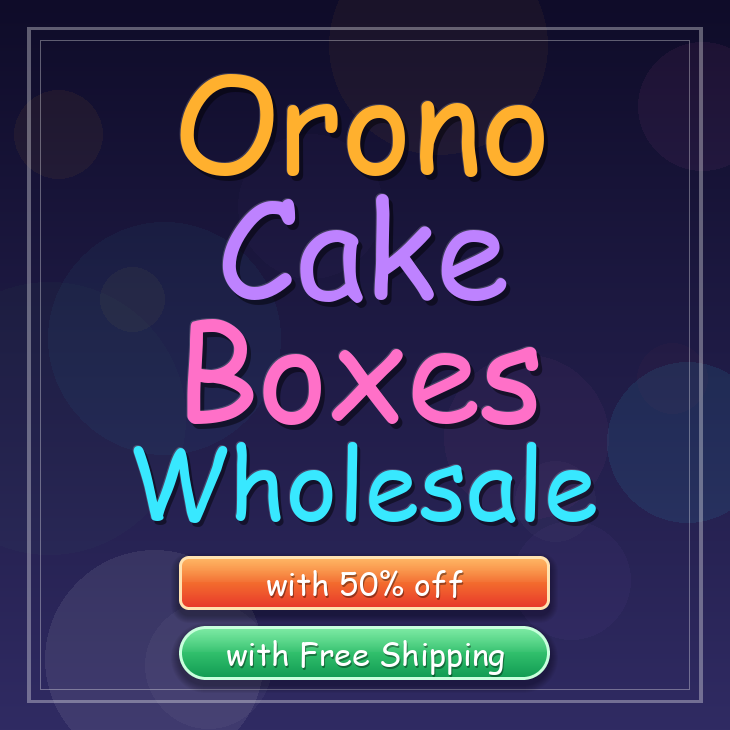 Orono cake boxes