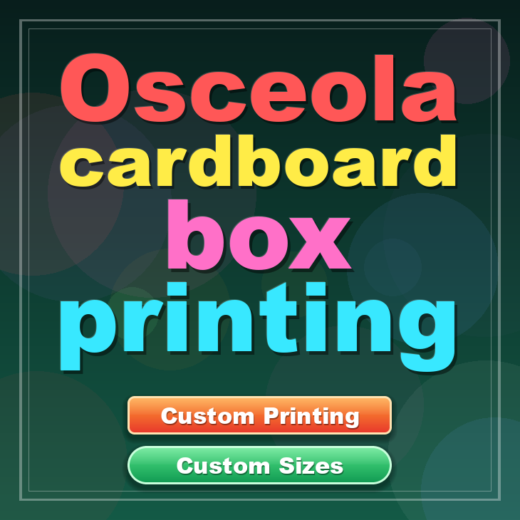 Osceola cardboard box printing