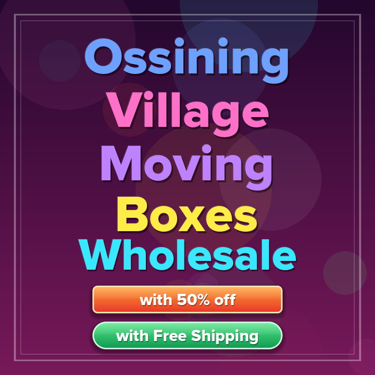 Ossining Village moving boxes
