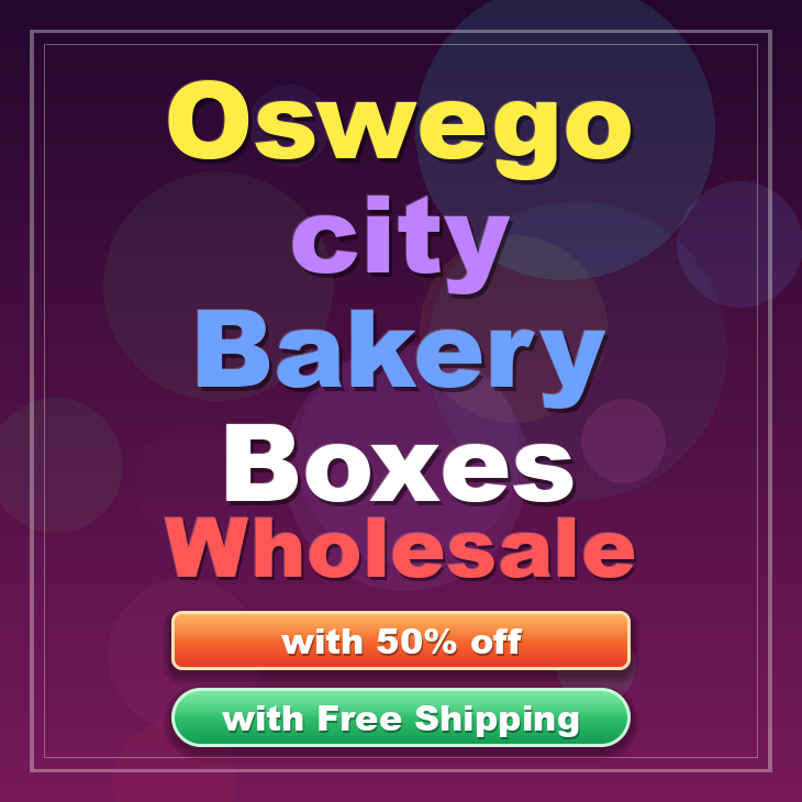 Oswego City bakery boxes