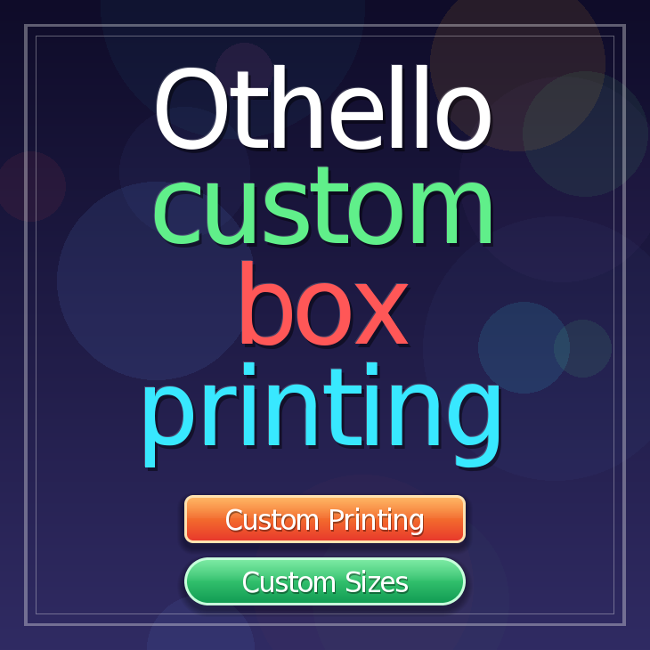Othello custom box printing