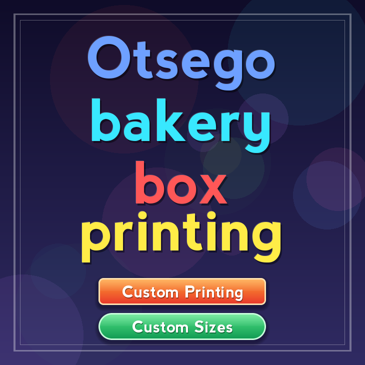 Otsego bakery box printing