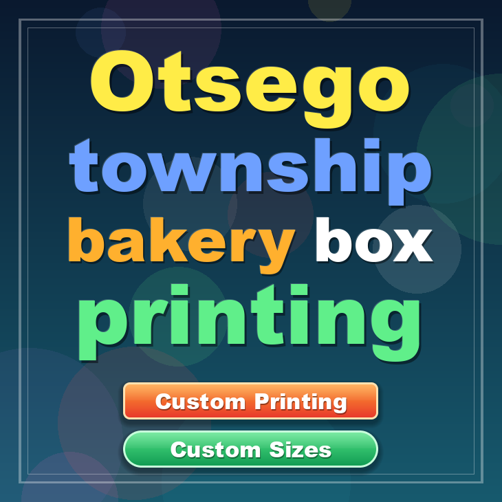 Otsego Township bakery box printing