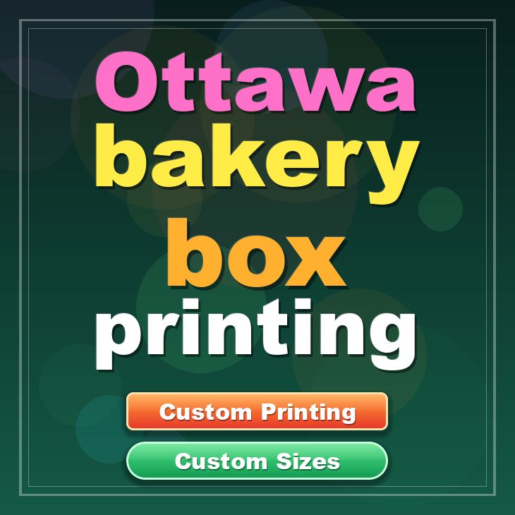 Ottawa bakery box printing