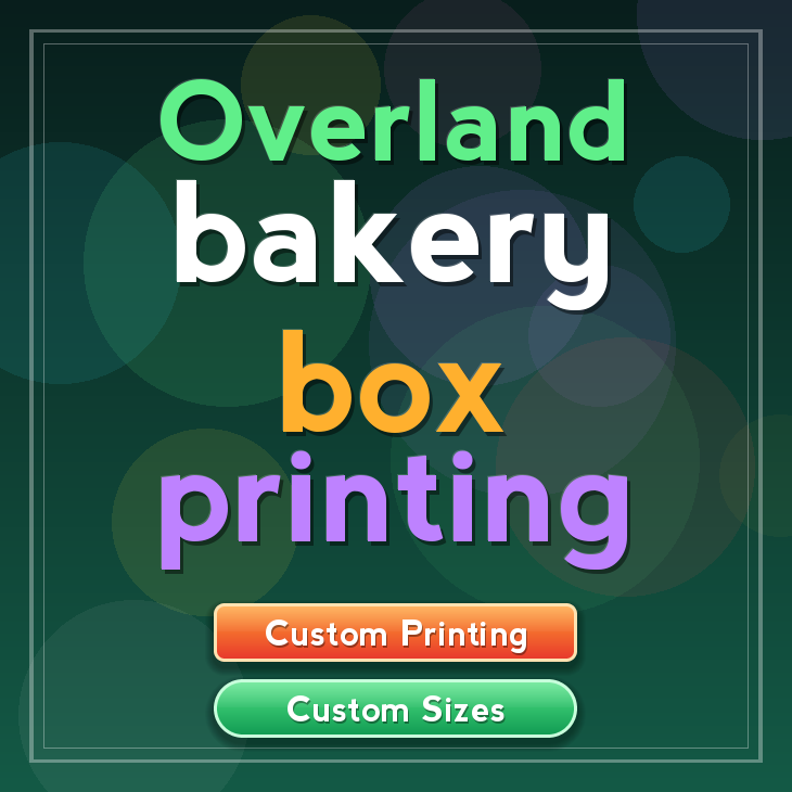 Overland bakery box printing