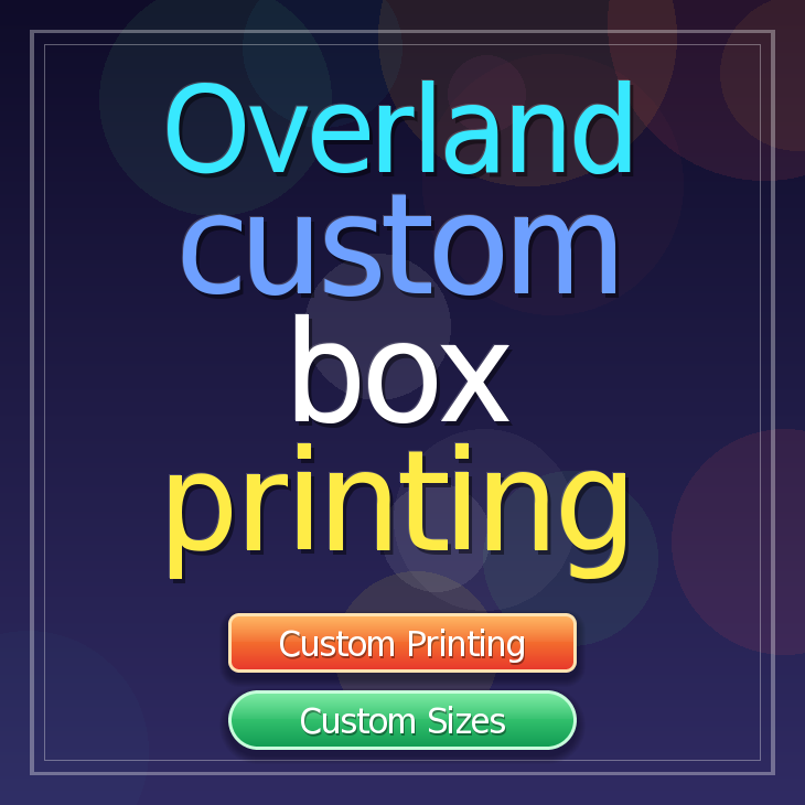 Overland custom box printing