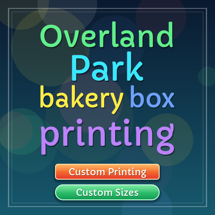 Overland Park bakery box printing