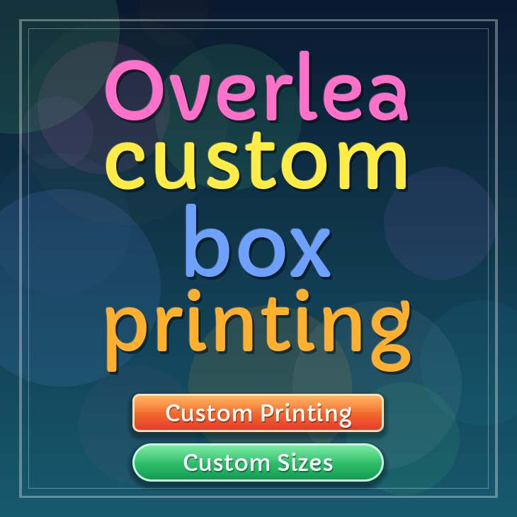 Overlea custom box printing