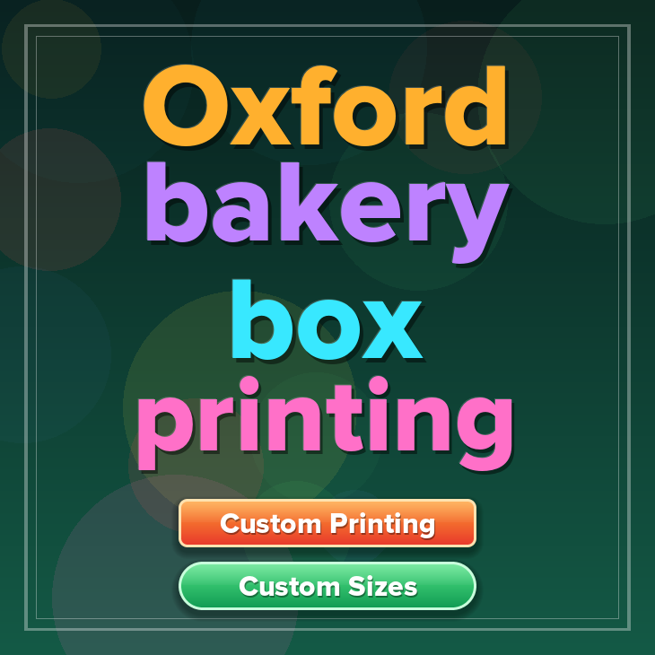 Oxford bakery box printing