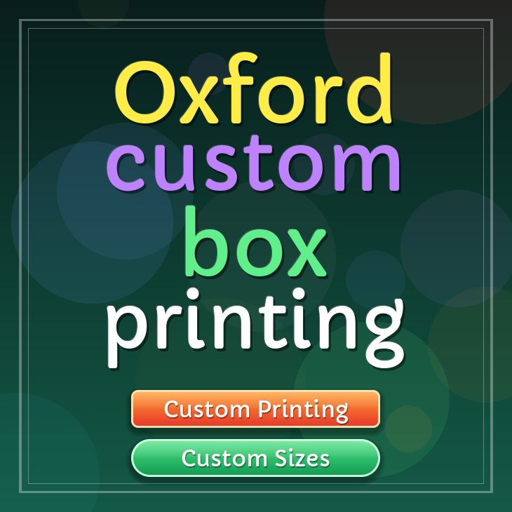 Oxford custom box printing