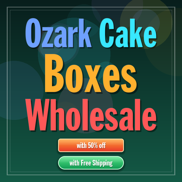 Ozark cake boxes