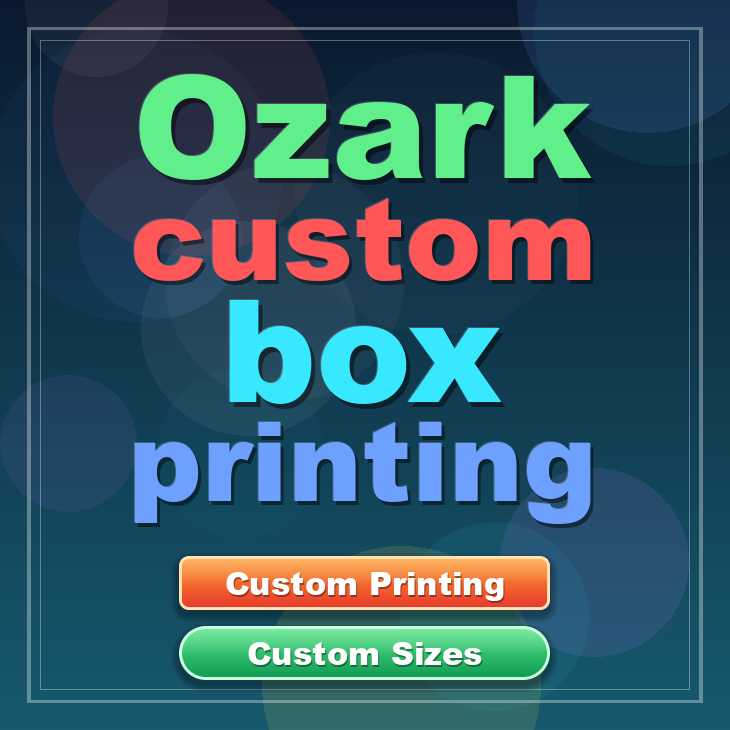 Ozark custom box printing