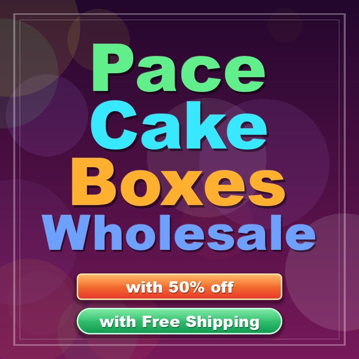 Pace cake boxes