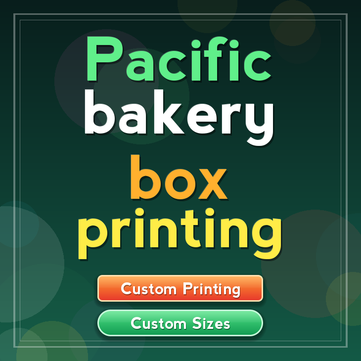 Pacific bakery box printing