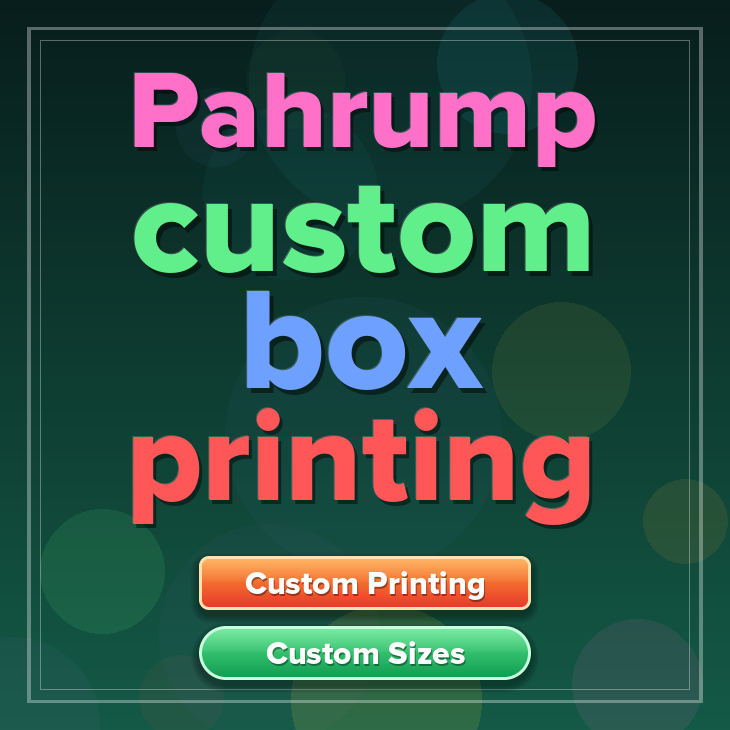 Pahrump custom box printing