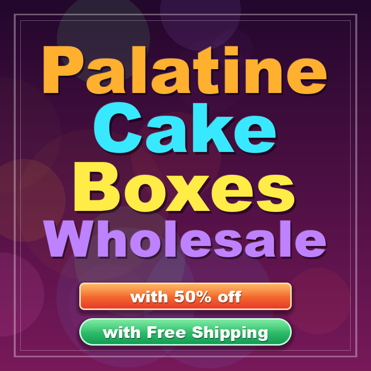 Palatine cake boxes