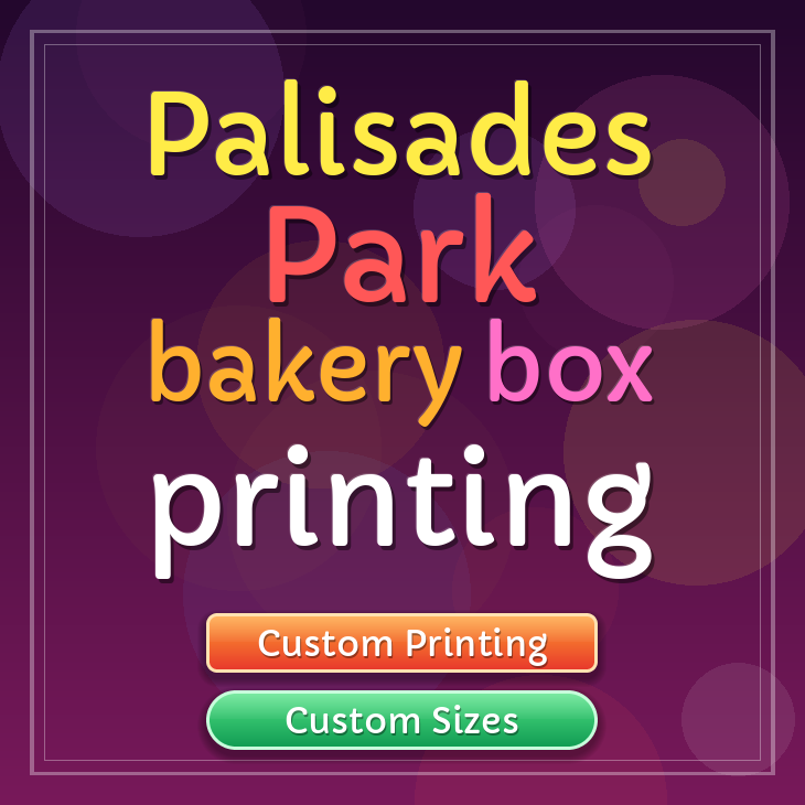 Palisades Park bakery box printing