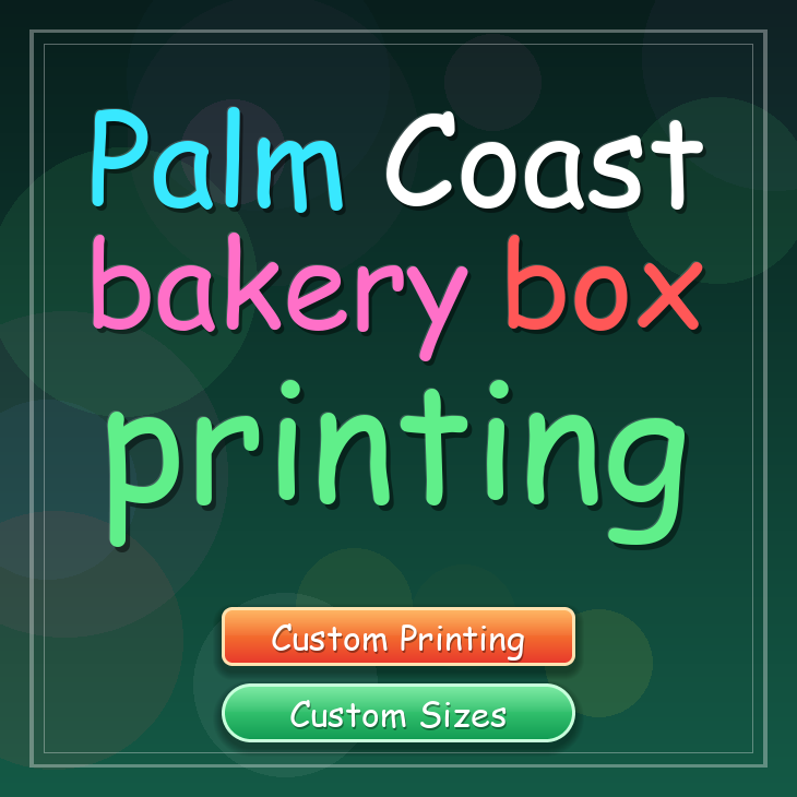 Palm Coast bakery box printing