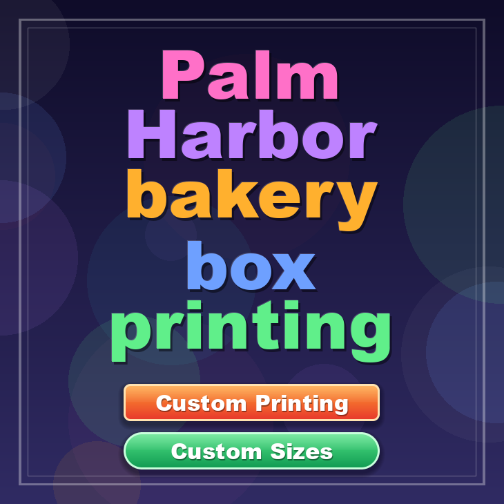 Palm Harbor bakery box printing