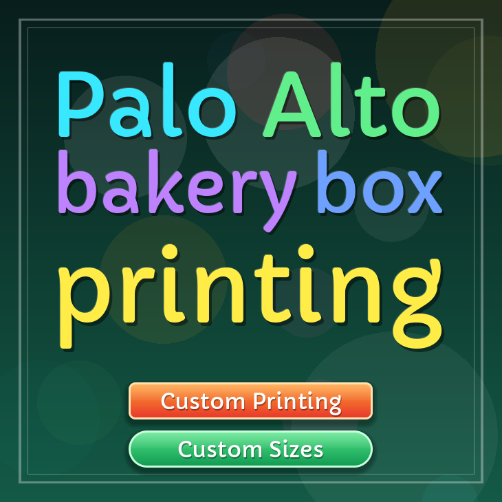 Palo Alto bakery box printing