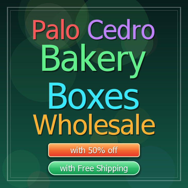 Palo Cedro bakery boxes