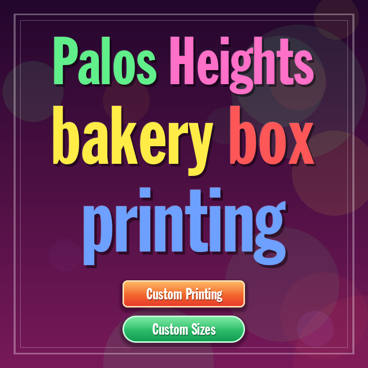 Palos Heights bakery box printing