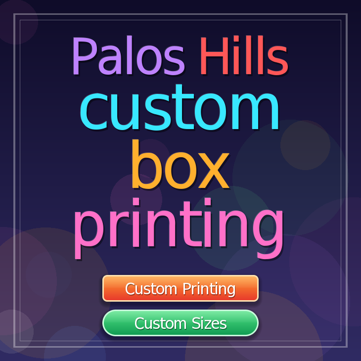 Palos Hills custom box printing