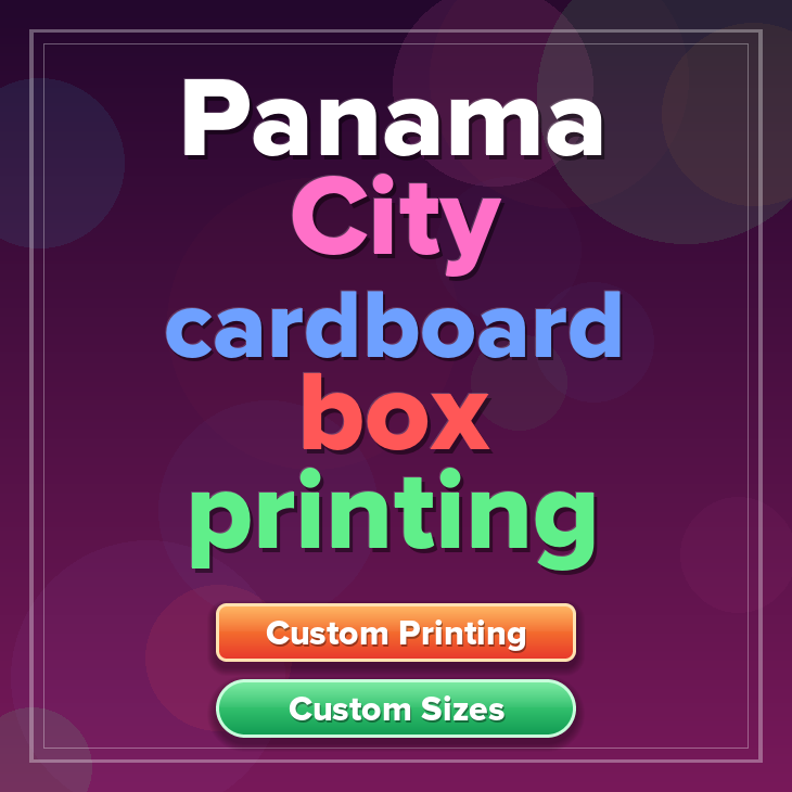 Panama City cardboard box printing