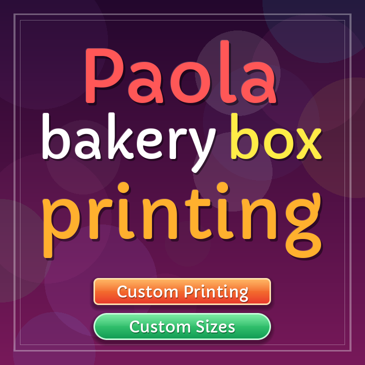 Paola bakery box printing
