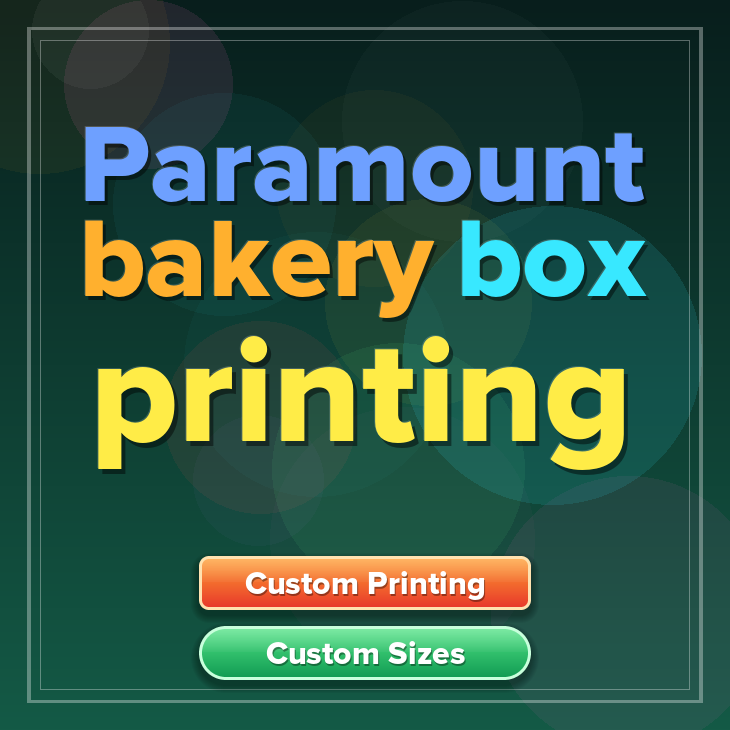 Paramount bakery box printing