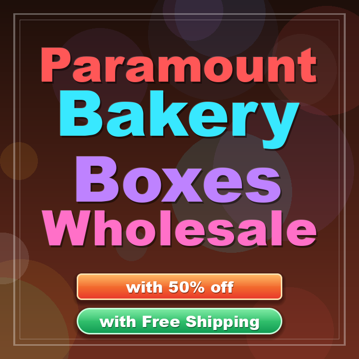 Paramount bakery boxes
