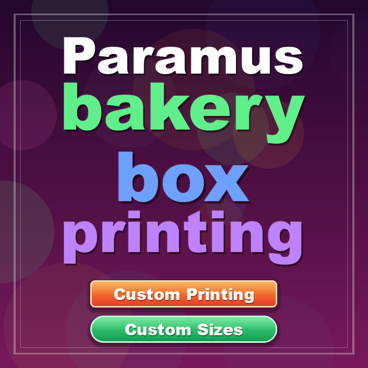 Paramus bakery box printing