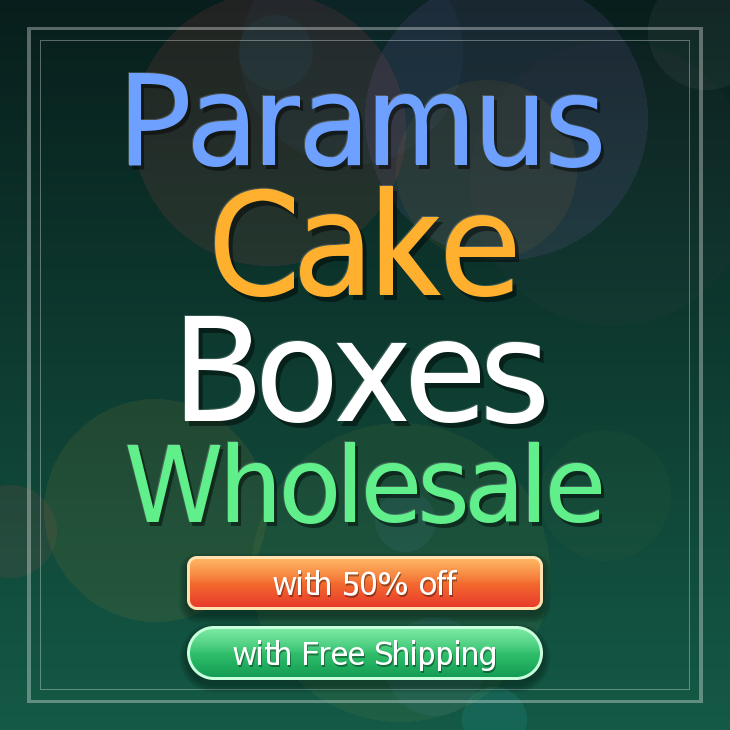 Paramus cake boxes