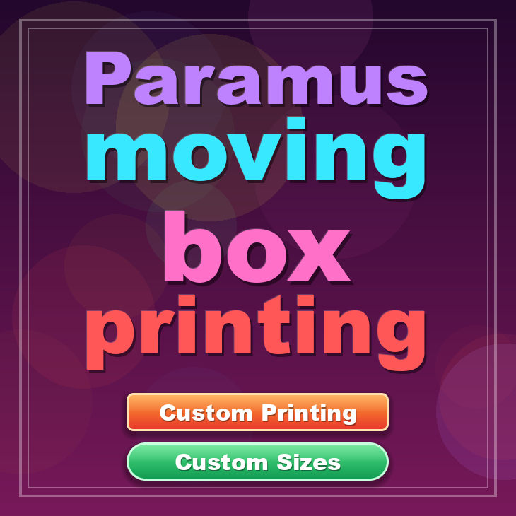 Paramus moving box printing