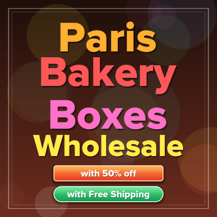 Paris bakery boxes